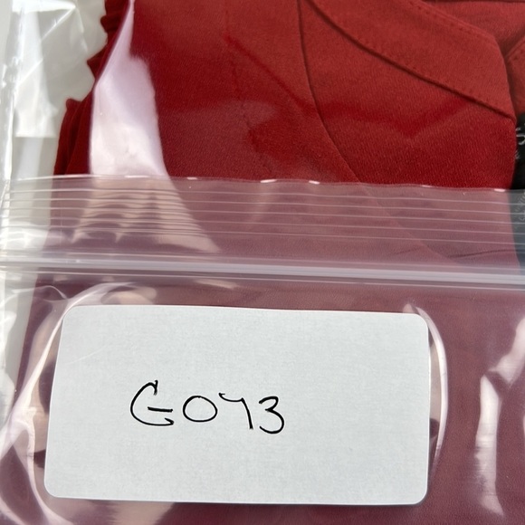 Eileen Fisher Petite Red Tunic A-Line Dress - Picture 9 of 9